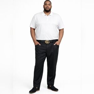 Access Black Khaki Pants, Men's Big &Tall Size 52x32, ✨️NWT ✨️